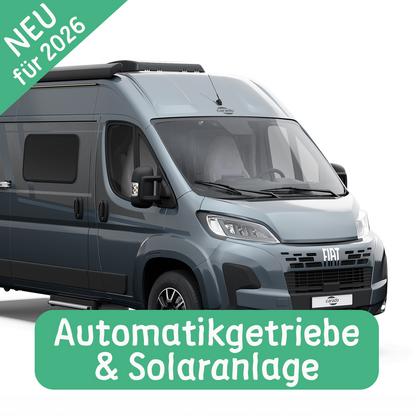 FC Camper Wohnmobil Sunliving V60 SP Tenttop grau Imagebild Camper mieten Sunliving V60 SP mit Aufstelldach